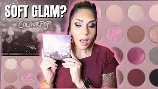 *NEW* COLOURPOP AFTER HOURS EYESHADOW PALETTE - IS IT SOFT GLAM? TUTORIAL & REVIEW!