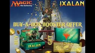 Magic The Gathering Buy a Box Promo Pack Opening - Burning Suns Avatar & Rebecca Guay lands