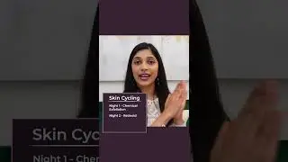 What is skin cycling? | Dr. Swati Kannan #shorts