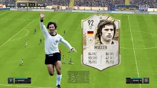 FIFA 23: 92 MID ICON GERD M&Uuml;LLER REVIEW - BEST FINISHER I'VE USED SO FAR - FIFA 23 ULTIMATE TEAM