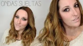 Peinado ondas sueltas