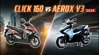 Обзор Honda Click 160 2025 на Филиппинах &mdash; стоит ли он того, чем Yamaha Aerox V3?