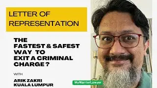 Letter of Representation Fastest and Safest Way to Exit a Criminal Charge