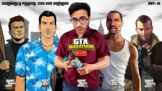 Bigger City, Bigger Problems | GTA Marathon Day 10 🔴