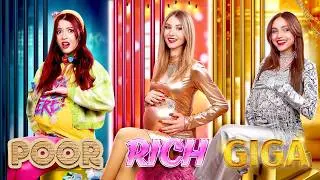 &iexcl;Embarazada Rica vs Pobre vs Mega Rica en Prisi&oacute;n! Situaciones Divertidas de Embarazo en Prisi&oacute;n