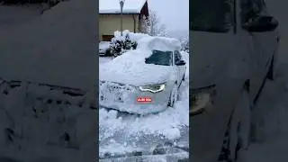 Audi RS6 im Schnee #audi #rs6 #audirs6 #schnee #bayern #m&uuml;nchen #chaos #schneechaos #volkswagen #vw