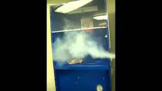 DualDraw Downdraft Booth - In Action!!!
