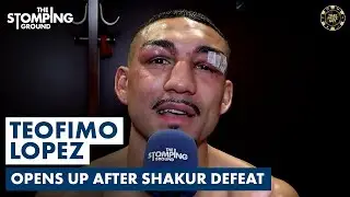 “I HATE MYSELF…” - Teofimo Lopez EXCLUSIVE EMOTIONAL Interview After Shakur Stevenson Loss