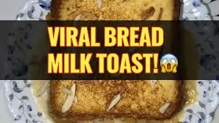 You Won't Believe How This 5-Minute Bread Milk Toast Hack Went VIRAL! Mind-Blowing Breakfast Recipe