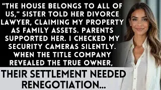 They Listed My Home As 'Family Property' During Divorce &mdash; The Title Company Had News...