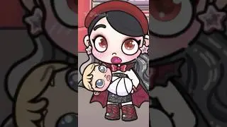 PART 1 : Vampires take care of a human baby #avatarstory #avatarworld #vampire #shorts