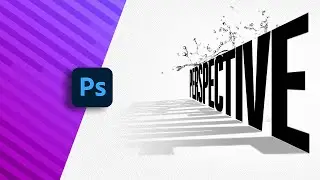 Как легко создать перспективный текст в Photoshop