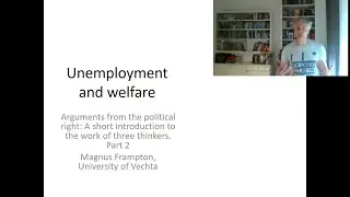 Work and Worklessness 3 of 3