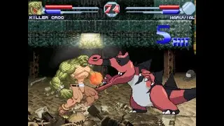 Killer Croc vs Waruvial(Krookodile)