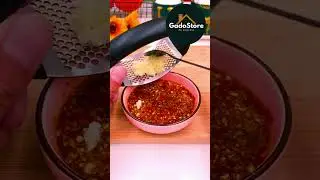 Stainless Steel Garlic Press Crusher
