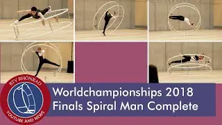 World Championships in Gymwheel 2018 Final Spiral Men Complete