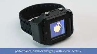 PT880:Judicial Supervision Positioning Wristband GPS Anti-Demolition Electronic Bracelet