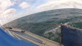17th sept north wind holyhead 15 to 20knots