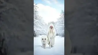 #wolf #whitewolf #whitewolfgaming #snow #snowgirl #thor #kingdomofthewhitewolf #kamchatkaquake