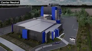Macquarie Telecom IC3 Data Centre flythrough