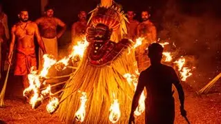 thee kuttichathan theyyam/Kerala ritual dance form 