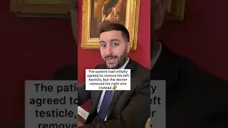 Doctor Removed The Wrong Testicle in LA! #law #lawyer #facts #tips #viral #shorts