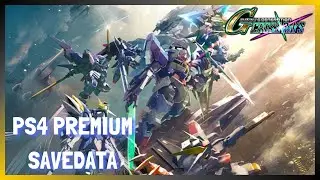 PS4 Premium Savedata Starter 999999999 Money SD Gundam G Generation Cross Rays | CUSA16319 - ASIA