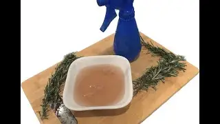 DIY Rosemary Spray - How to Stop Balding/Thinning Hair & Regrow Hair Naturally