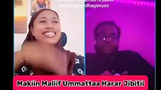 MAKIIN MALIIF HARAR JIBIITII GAFII #MAKIIORO @Makiishow1 @IBSISHAANDMAKII Oromo Comedy  23August 