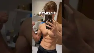 Bro locked in at 14 and you can too. 💪📈 What age did you start? #transformation #calisthenics