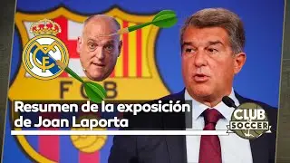 LAPORTA ATACA A REAL MADRID Y TEBAS | GUI&Ntilde;OS A CEFER&Iacute;N Y LA UEFA | RESUMEN EXPOSICI&Oacute;N CASO NEGREIRA