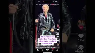 What it feels like to be GenX and see what David Lee Roth has become. #davidleeroth #genx #vanhalen