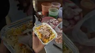 Noida Ki Sabse Best Veg Biryani Itni Tasty Ki Mazza Aa Gaya | 😋 #foodshorts #streetfood #vegbiryani