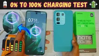 Infinix Note 50x Charging Test | 0% to 100% Charging Test with 45W Box Charger | HINDI |