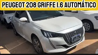 PEUGEOT 208 GRIFFE 1.6 AT 2023: O HATCH PREMIUM | BELEZA E TECNOLOGIA (FICOU DEVENDO NO MOTOR?)
