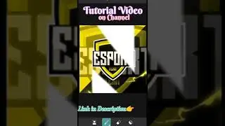 How to Make Esports Team Logo on Android | Esports Logo Pixellab | How to Create Gaming Esports Logo