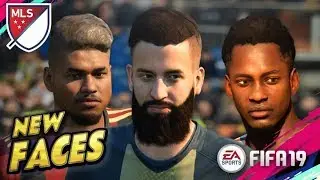 FIFA 19 | ALL NEW MLS PLAYER FACES - Pics High Resolution