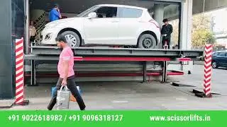 Scissor Parking Car Lift Platform Car Elevator Lifting Platform   Platform Scissor Lift vedant lift