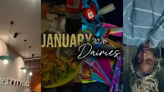 VLOG:January dairies-lunch with the family,stationery haul,shopping+more ||South African youtuber🇿🇦