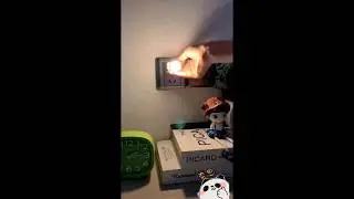 Use mini Led lamp on laptop or wall