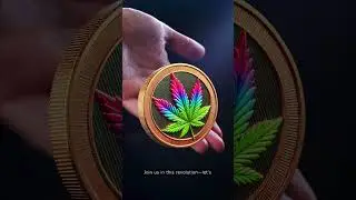 Get high on profits with the new cannabis cryptocurrency         CANNABLISS  #crypto #cannabis