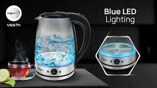 Wipro Vesta Glass Keep warm Kettle ( VE013180)