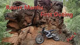 Rawrr Mantis - First Outing on Captain Jacks with the best electric dirt bike