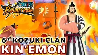 6* Kozuki Clan Retainer KINEMON SS League Gameplay | One Piece Bounty Rush