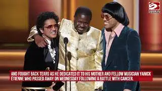 D'Mile dedicates Song of the Year Grammy Award to late mother