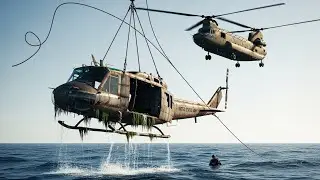 Salvaging, and Restoring the Legendary Lost for Years How an AH 64 Apache Was Found