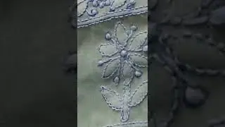 Chikankari embroidery