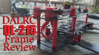 DALRC DL215 Quadcopter Frame Review from Banggood