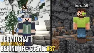 Who wins, Etho or Iskall? -  HermitCraft Vault Hunters - Behind The Scenes