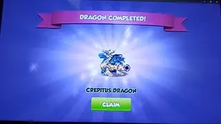 Have you got Crepitus dragon? Dragon Mania Legends Polish dubbing 